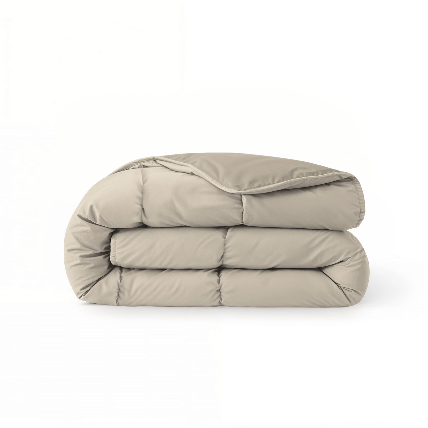 Couette d'été Zelesta Comfort Duo - Taupe & Champagne