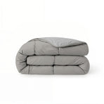 Couette d'été Zelesta Comfort Duo - Gris et Gris doux