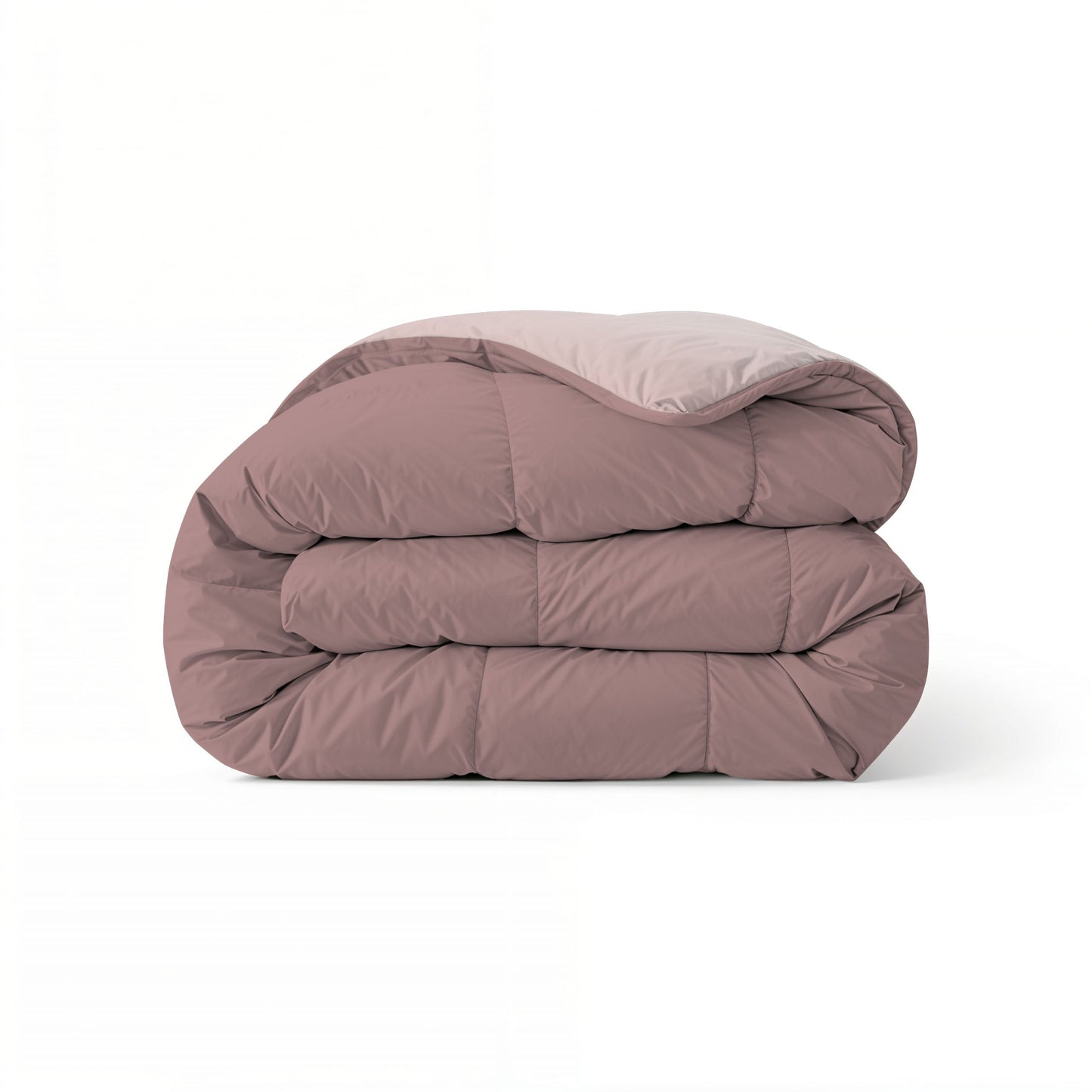 Couette Zelesta Comfort Duo - Rose Poussiéreux et Rose Clair