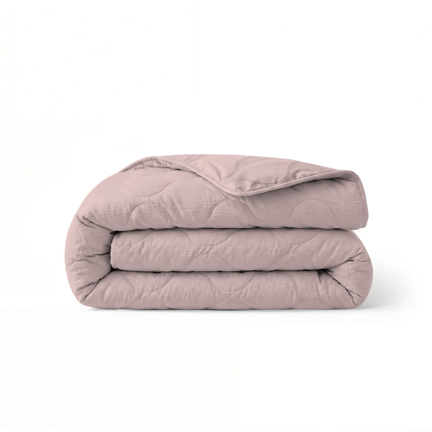 Couette d'été spéciale en mousseline Zelesta - Rose doux