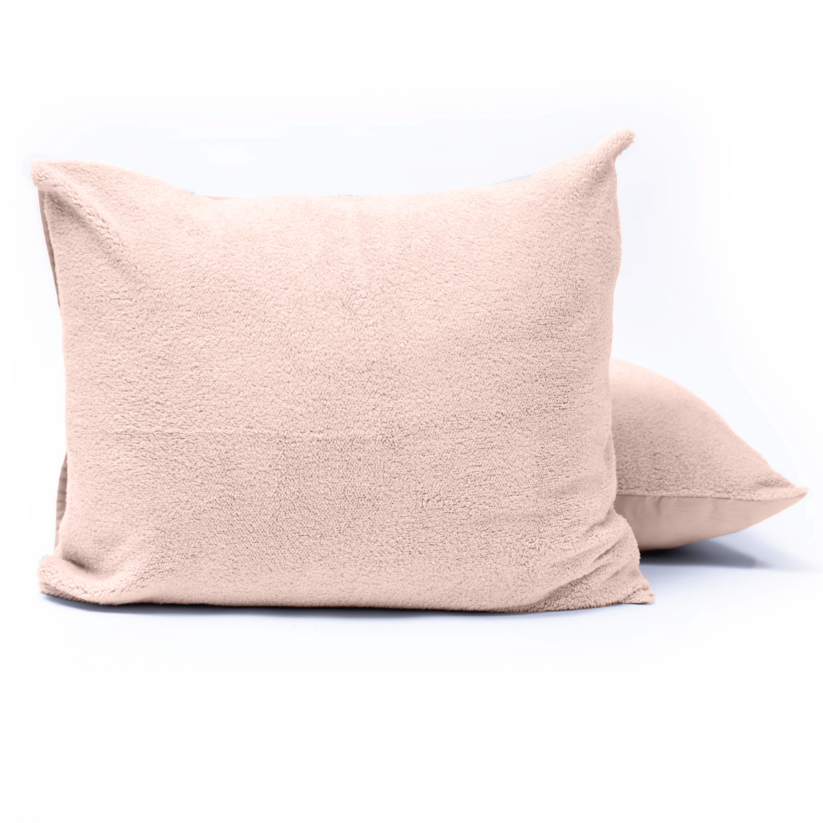 Ensemble de 2 taies d'oreiller Zelesta Teddy - Rose