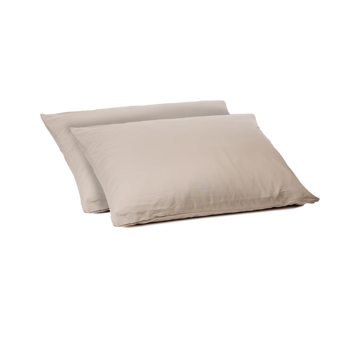 Zelesta Comfort Uni Taie d'Oreiller Set de 2 - Taupe