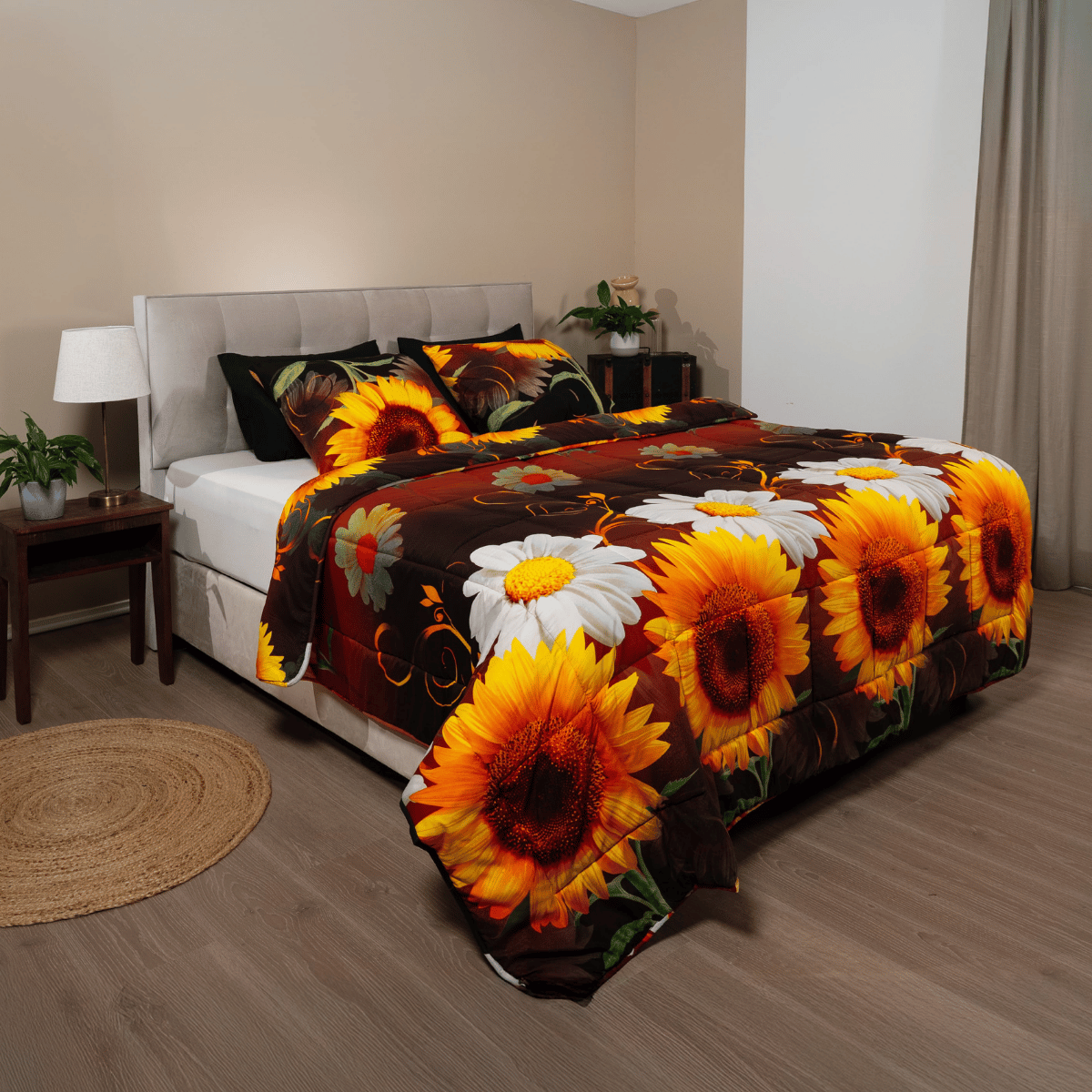 Couette d'été Zelesta Comfort Design - Fleurs d'été