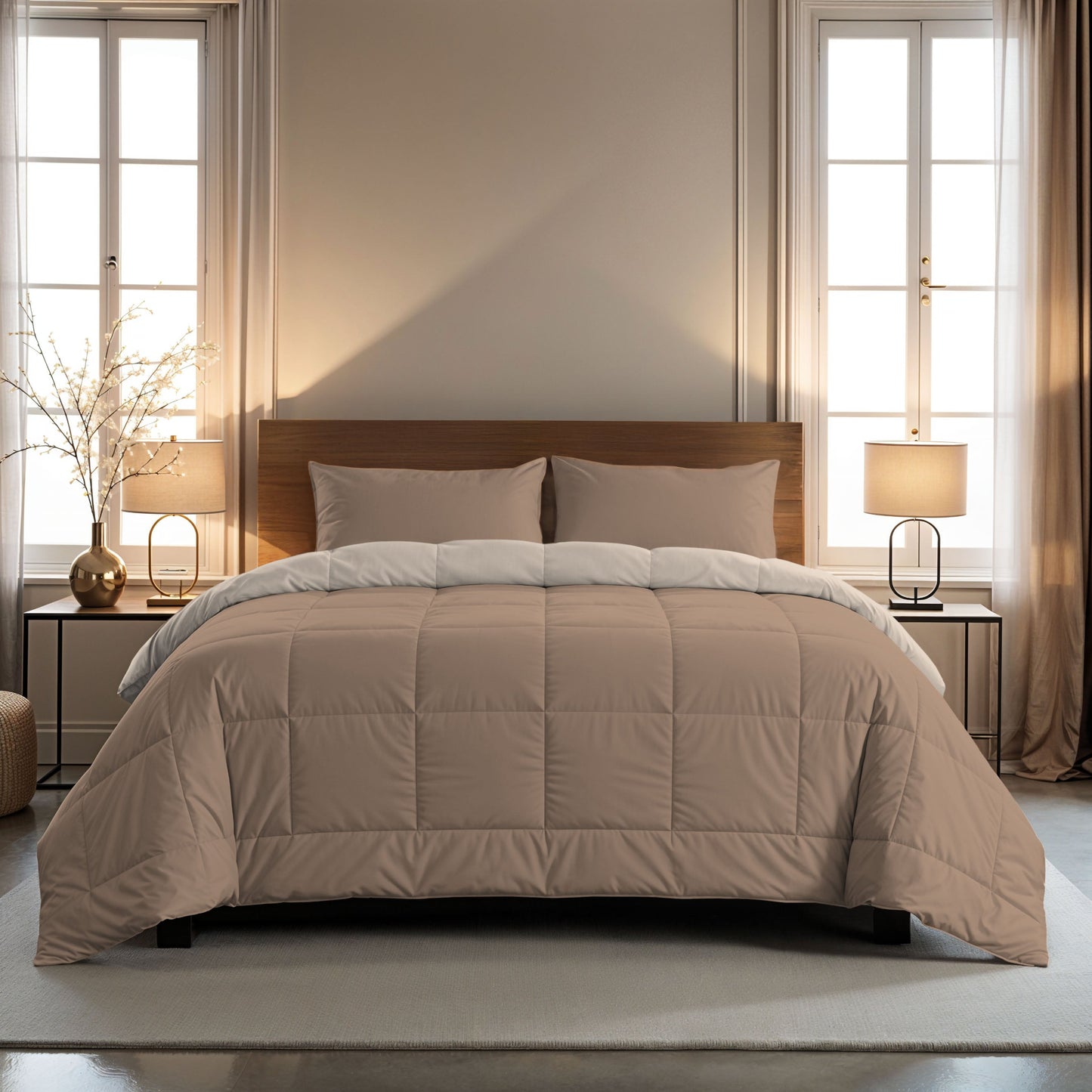 Taie d'oreiller Zelesta Comfort Duo - Terra