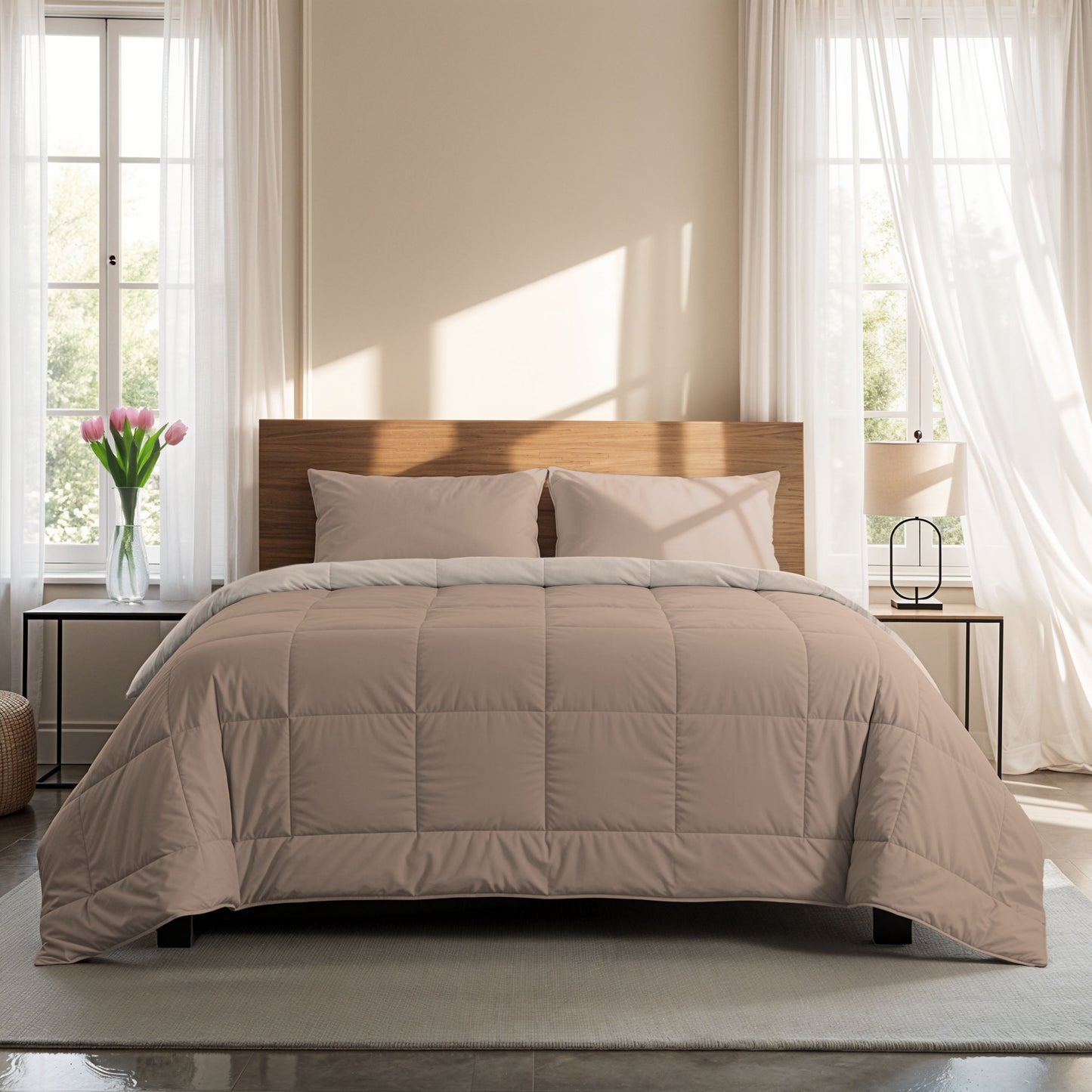 Couette d'été Zelesta Comfort Duo - Terra & Sand