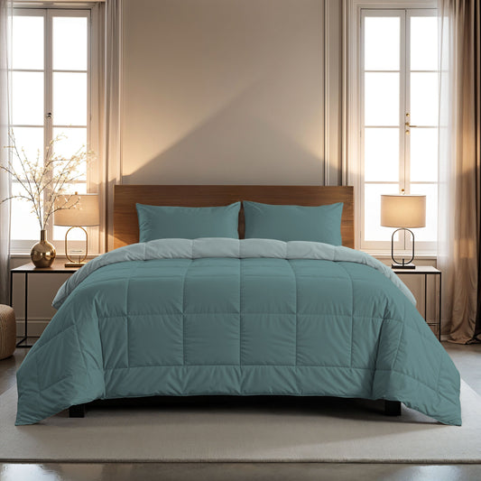 Taie d'oreiller Zelesta Comfort Duo - Minéral