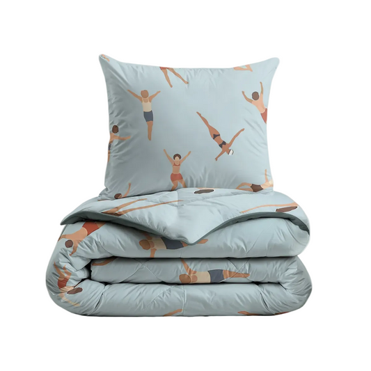 Couette en coton Zelesta Pure Kids - Nageurs