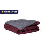 Zelesta Everyday Duo Couette d'été - Violet & Anthracite