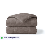 Couette en coton design Zelesta Pure - Animal marron