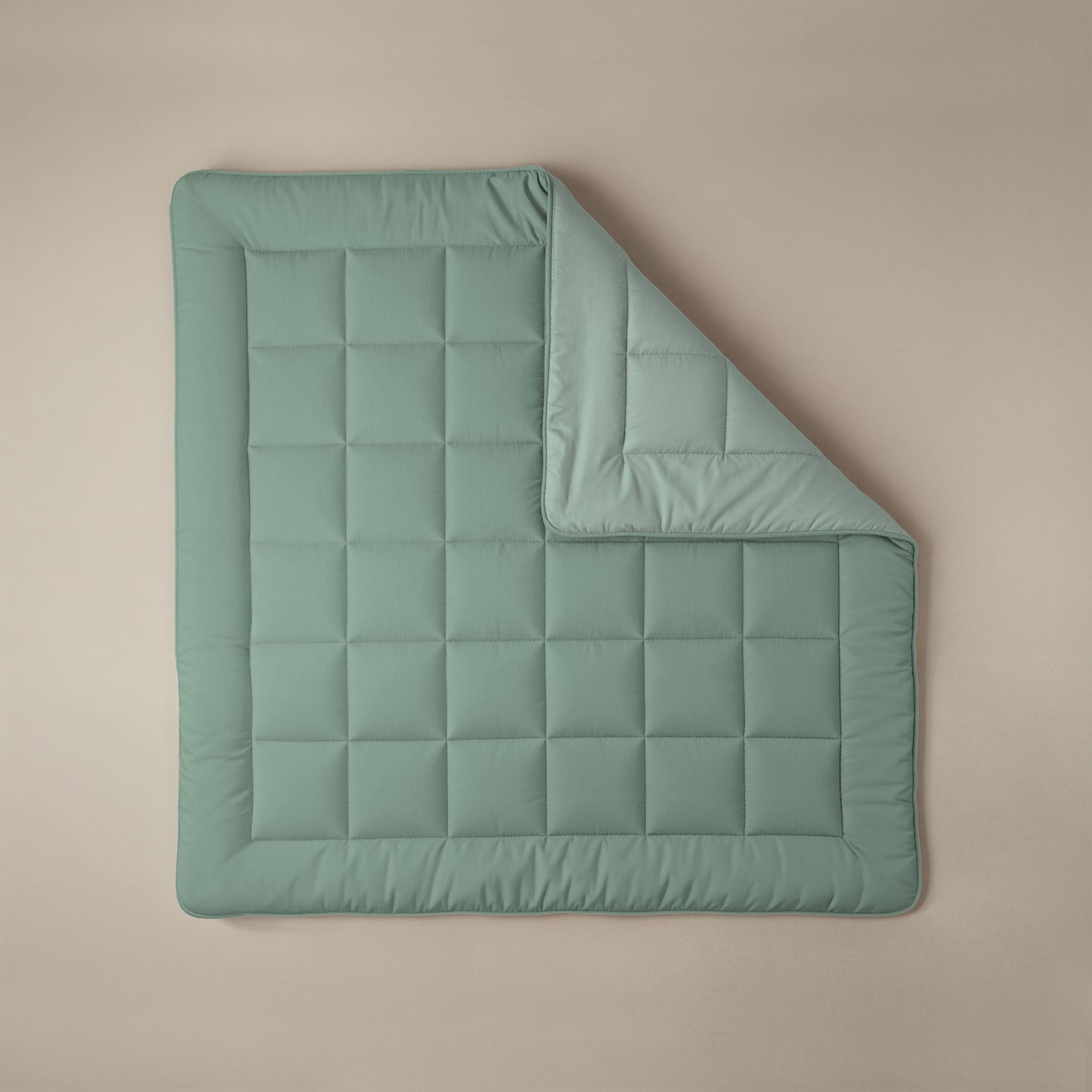 Couette Zelesta Comfort Duo - Vert Menthe & Vert Clair