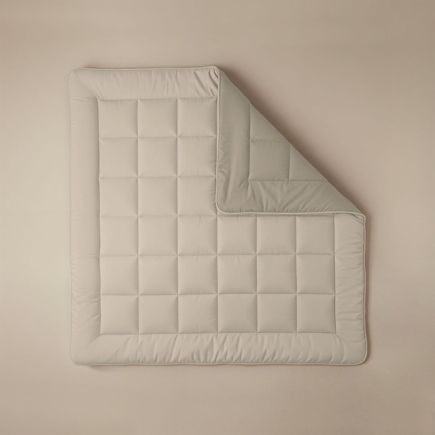 Couette d'été Zelesta Comfort Duo - Taupe & Champagne