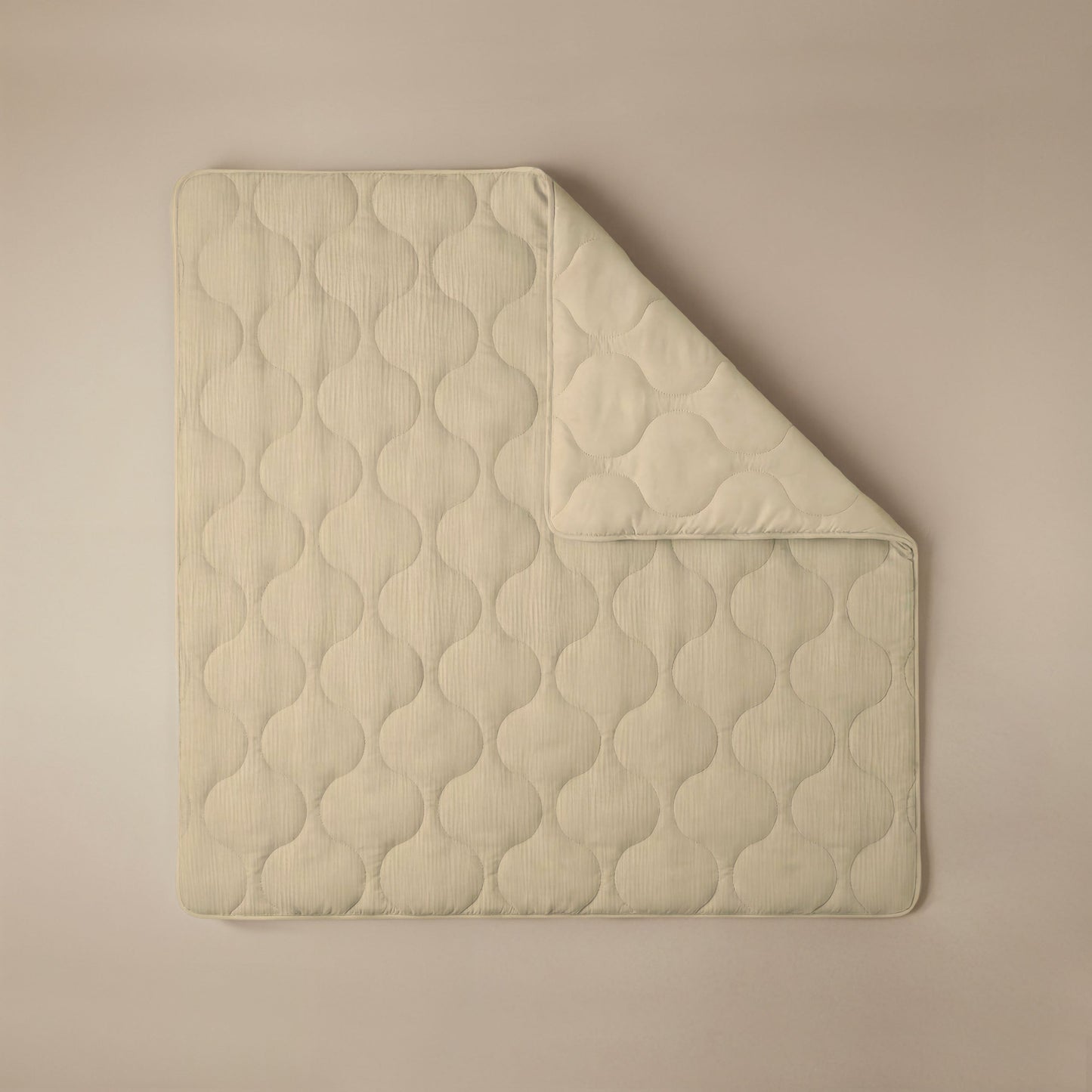Couette d'été spéciale en mousseline Zelesta - Jaune beurre doux