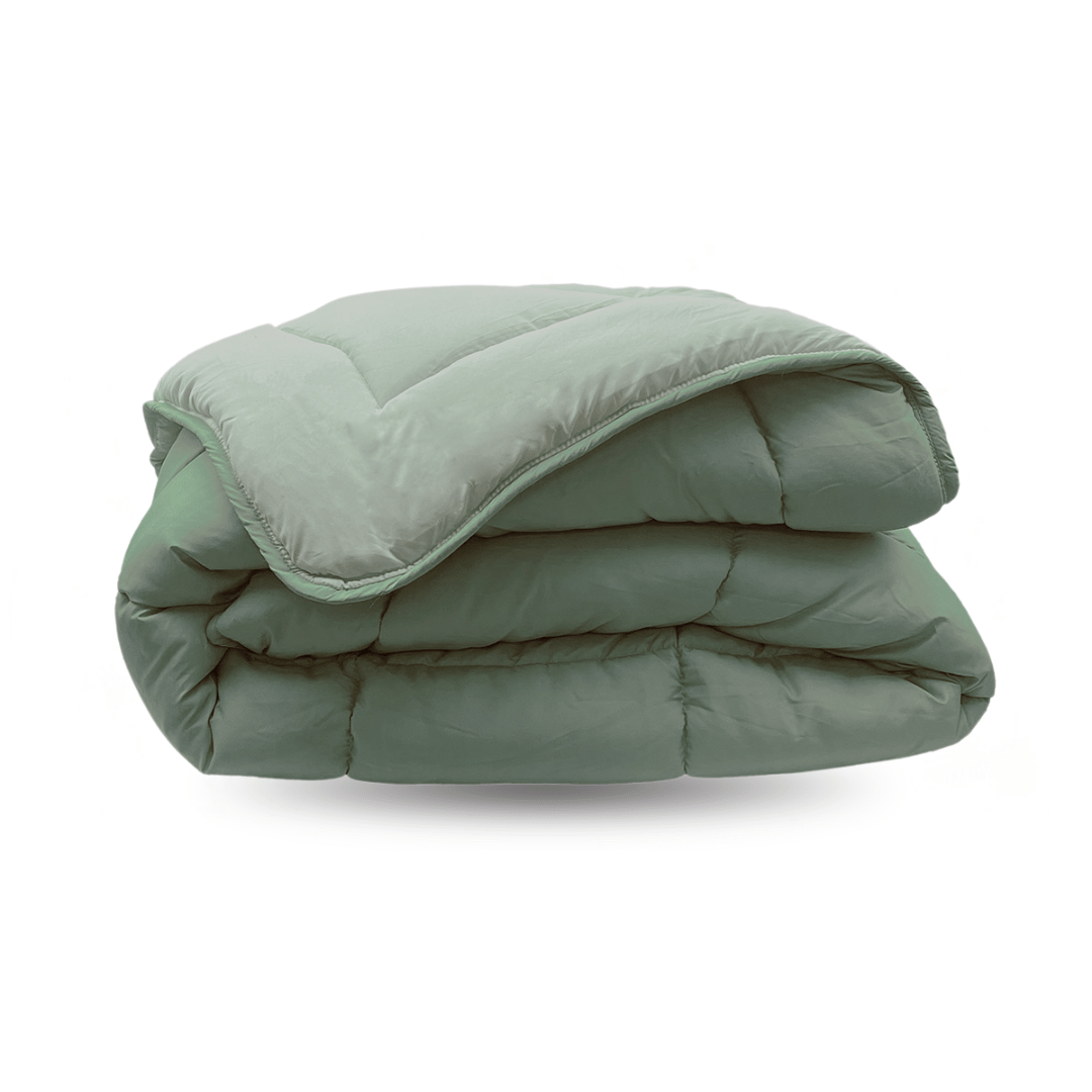 Couette Zelesta Comfort Kids - Vert clair et vert foncé