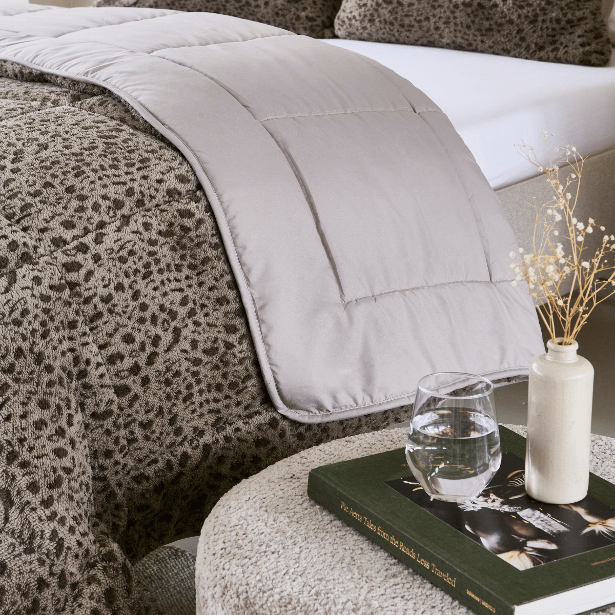 Couette Zelesta Special Teddy Panther - Taupe
