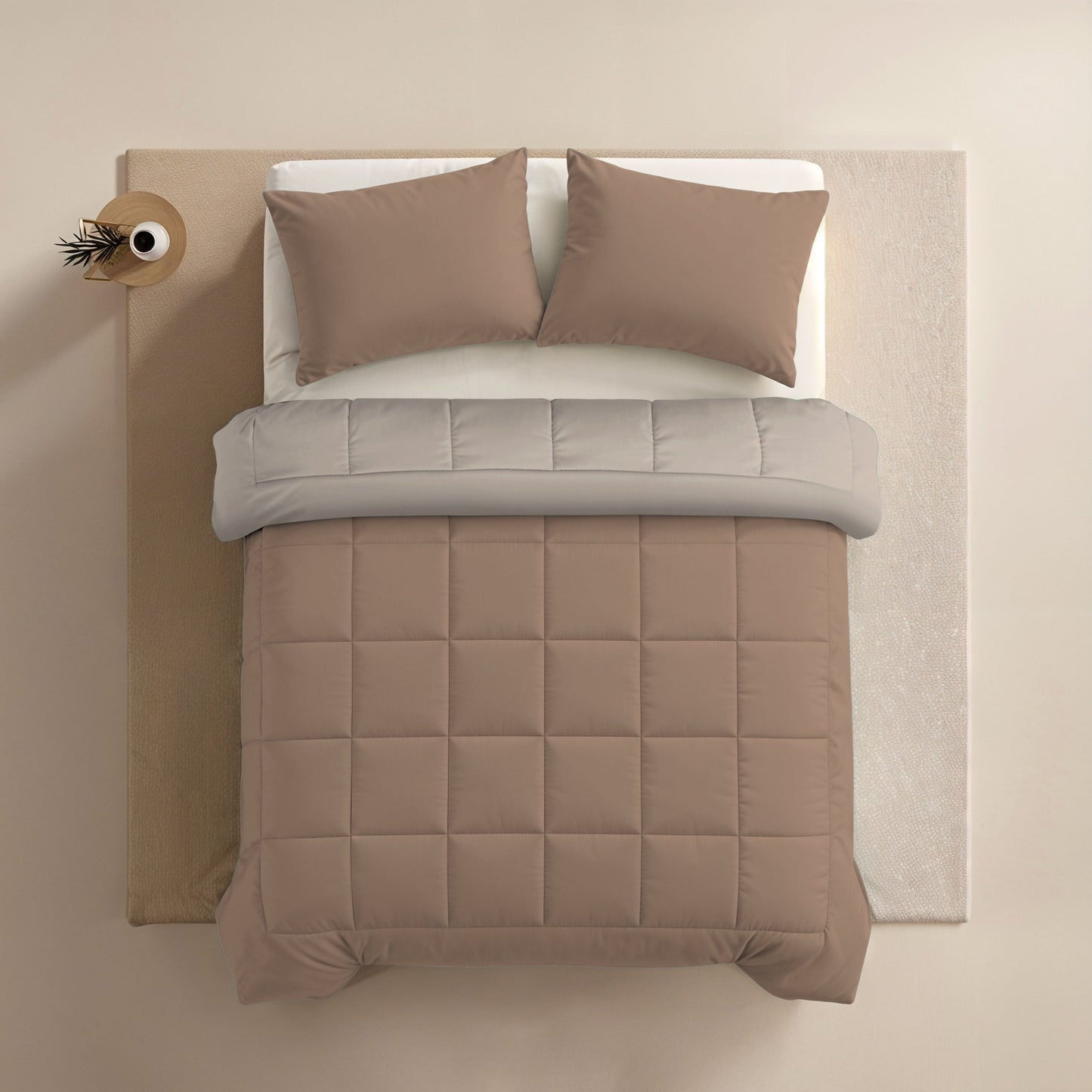 Taie d'oreiller Zelesta Comfort Duo - Terra