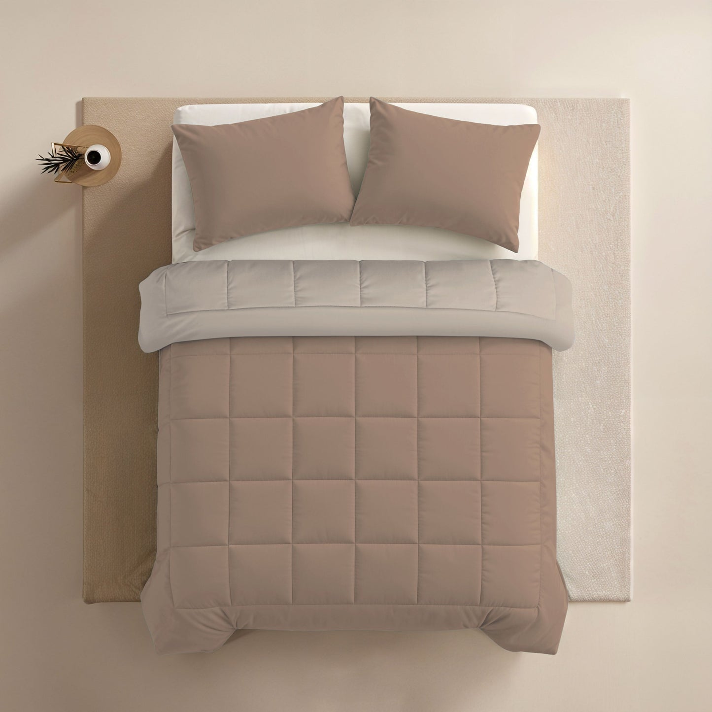 Couette d'été Zelesta Comfort Duo - Terra & Sand
