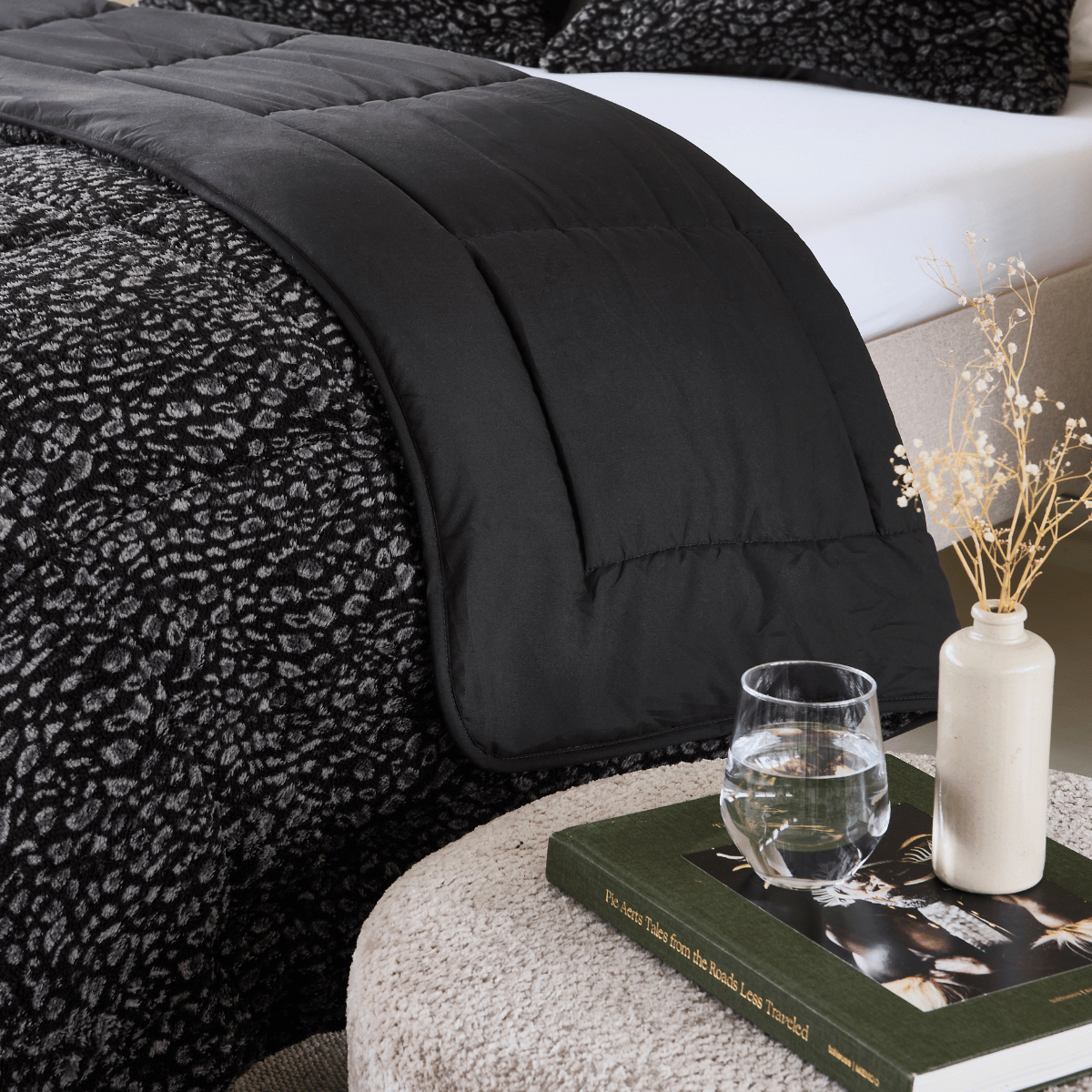 Couette Zelesta Special Teddy Panther - Anthracite