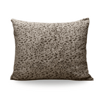Ensemble de 2 taies d'oreiller spéciales Zelesta Teddy Panther - Taupe