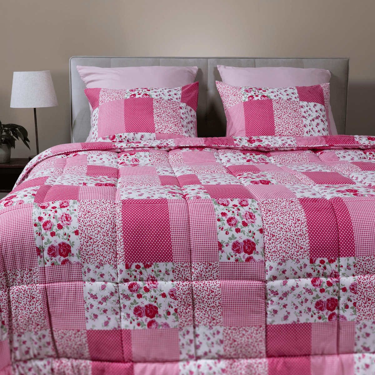 Couette d'été Zelesta Comfort Design - Patchwork Rose