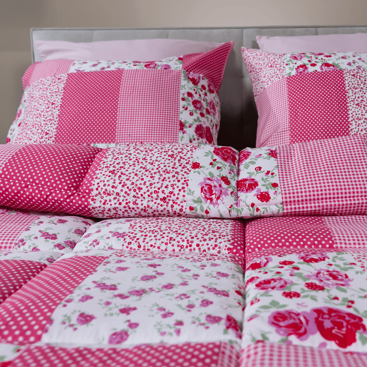 Couette Zelesta Comfort Design - Patchwork Rose