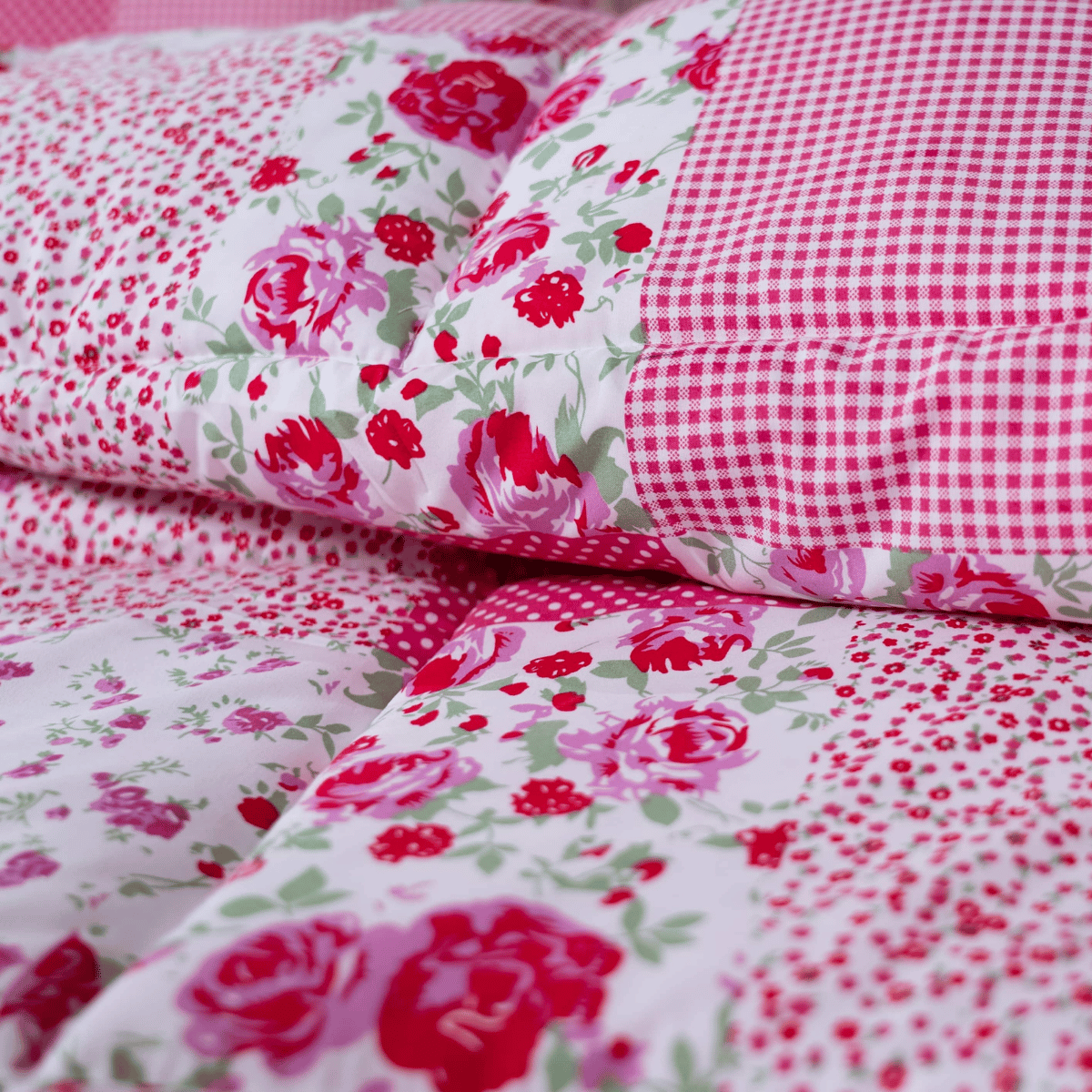 Couette Zelesta Comfort Design - Patchwork Rose