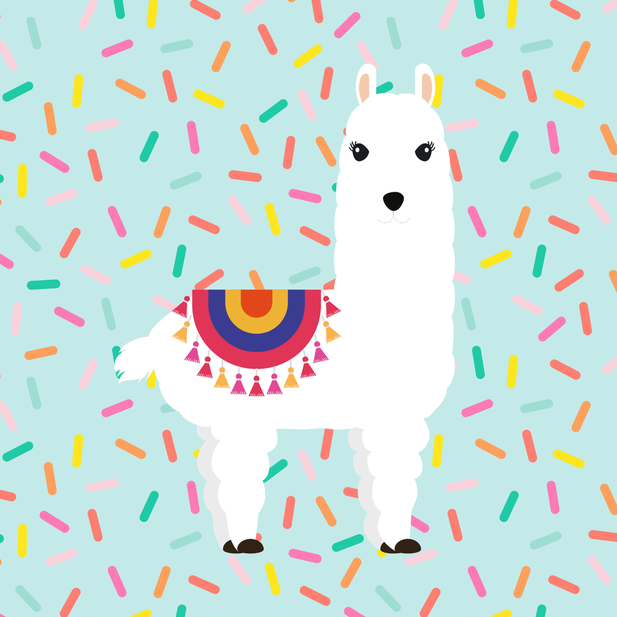 Couette Zelesta Comfort Kids - Lama de fête