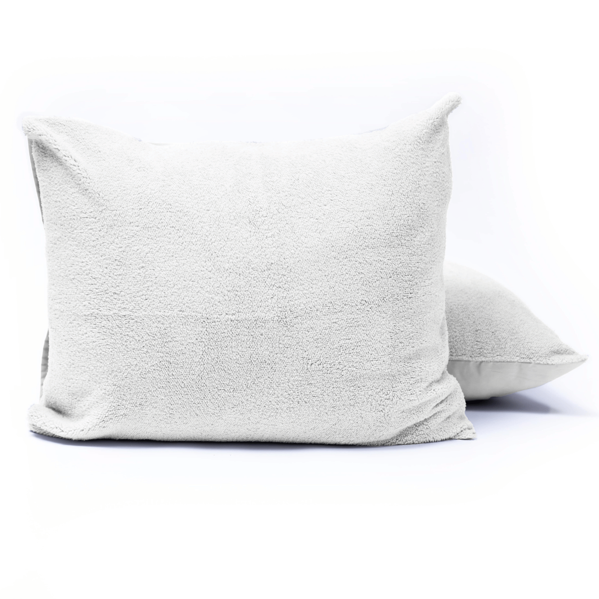 Ensemble de 2 taies d'oreiller Zelesta Teddy - Blanc