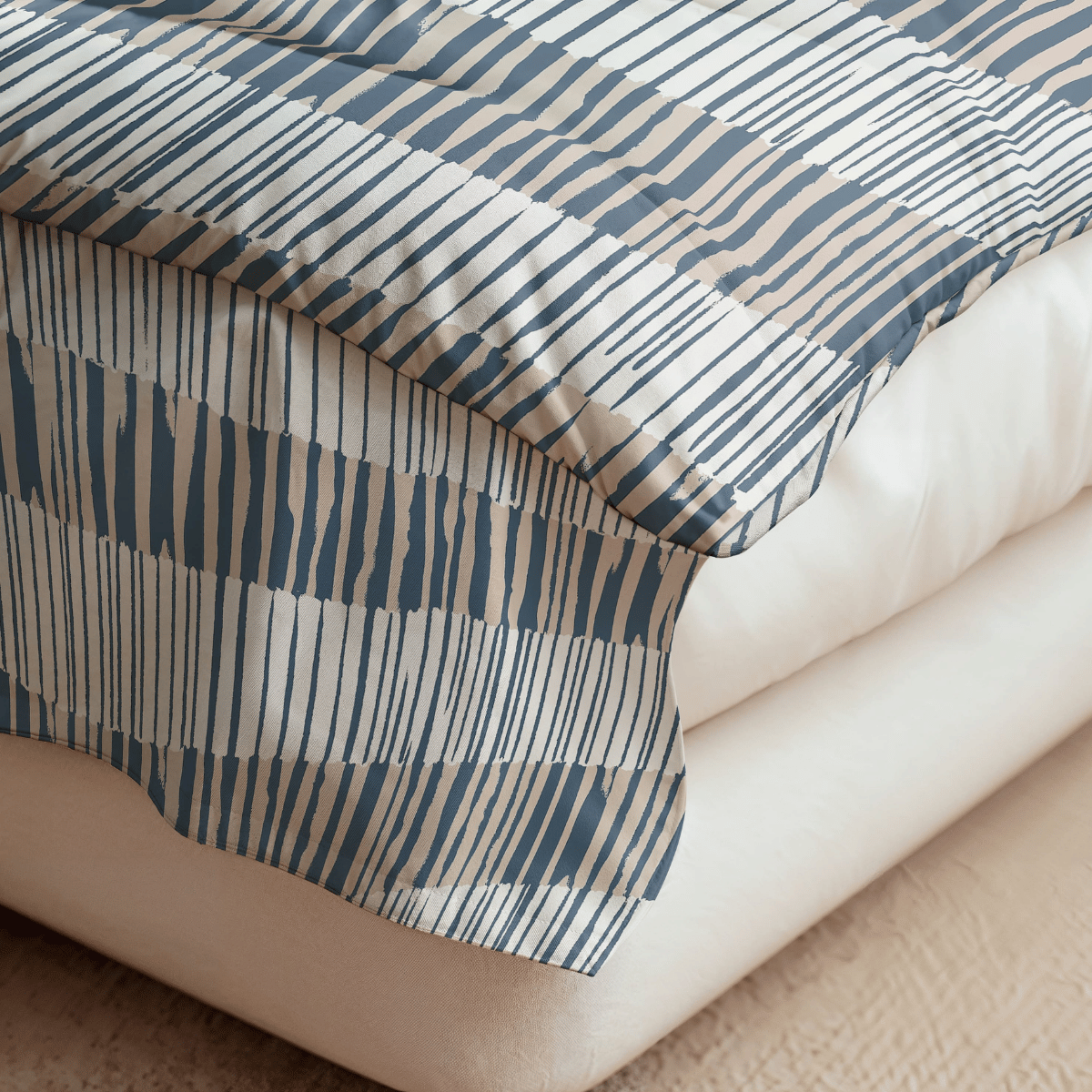 Couette en coton design Pure Zelesta - Damier