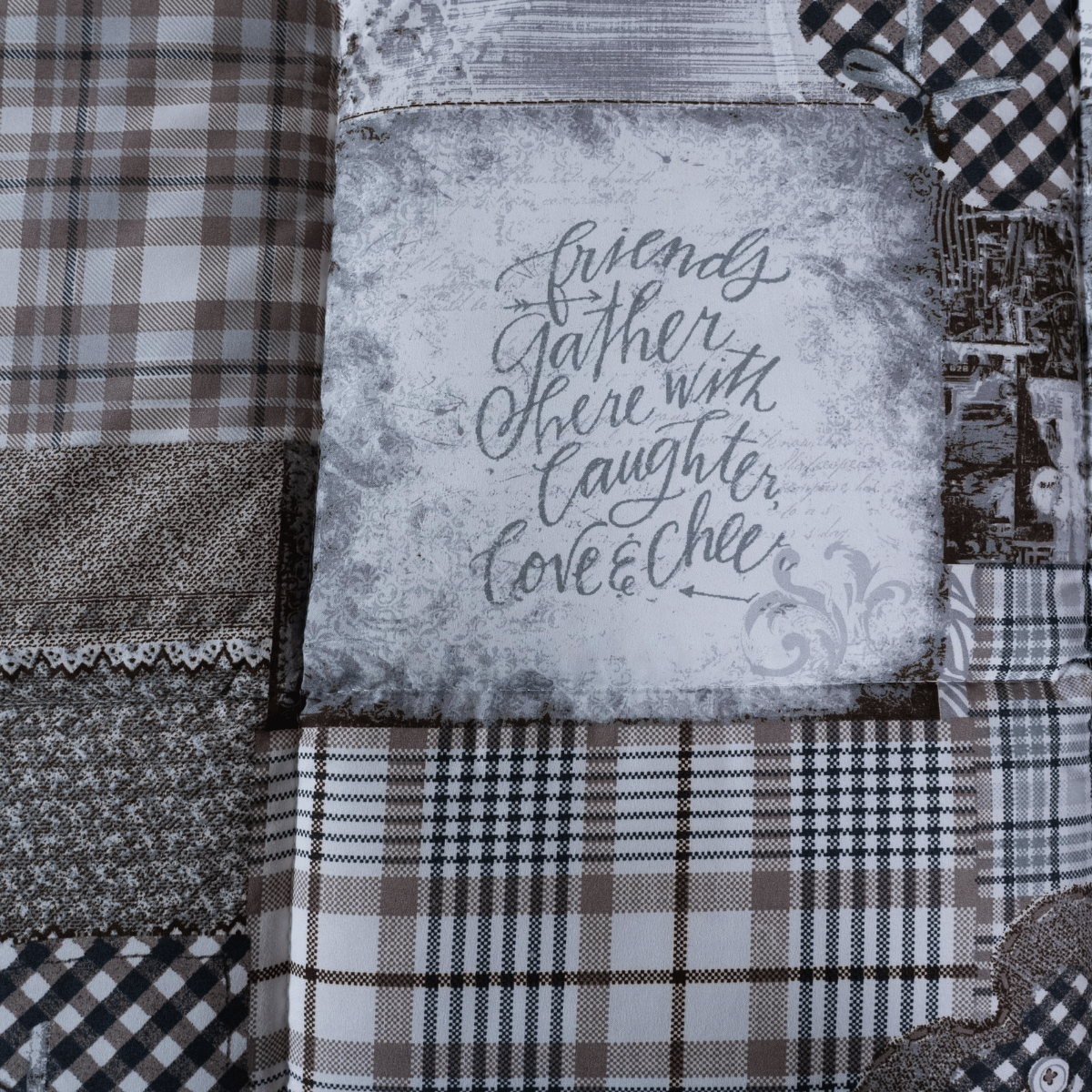 Couette Zelesta Comfort Design - Cœurs en patchwork