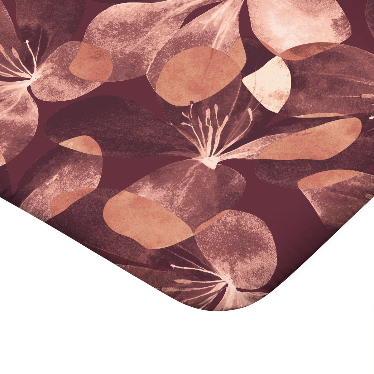 Couette Zelesta Comfort Design Sans Coutures - Oversized Flower Blush Red