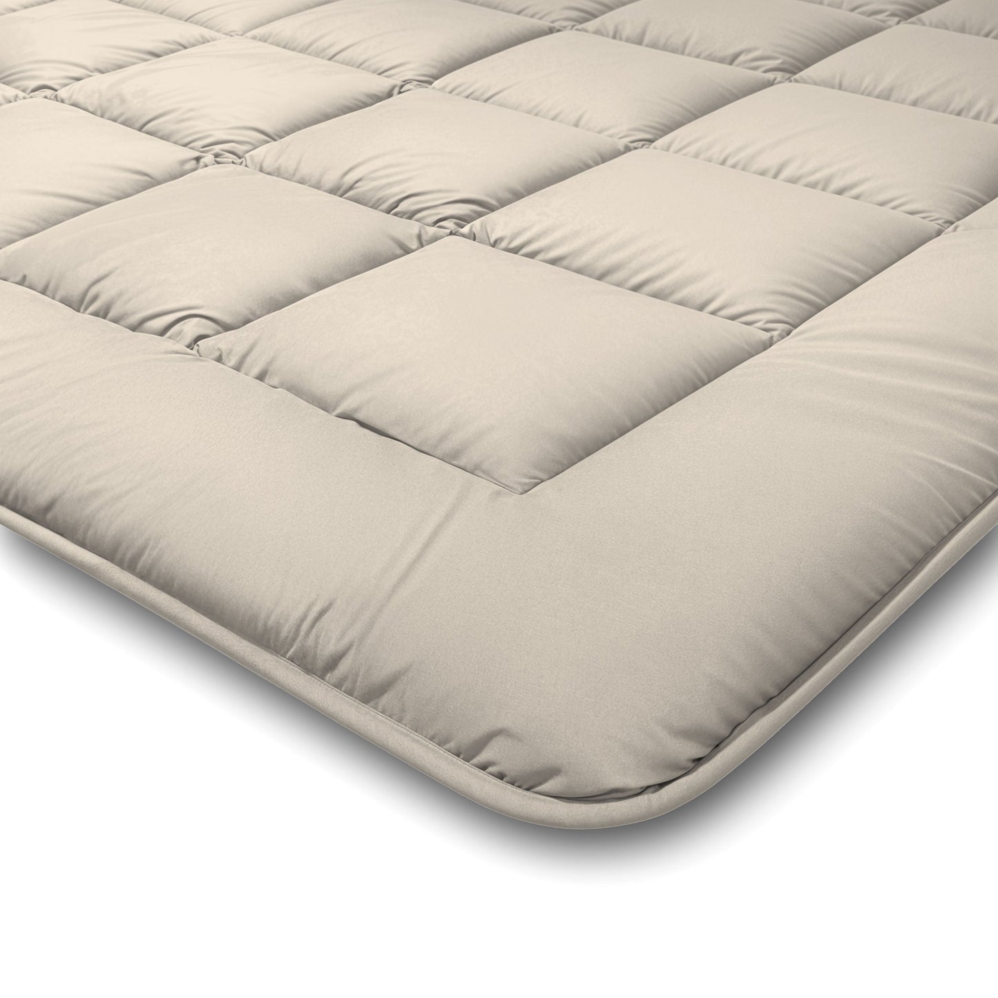 Couette Zelesta Comfort Duo - Taupe & Champagne