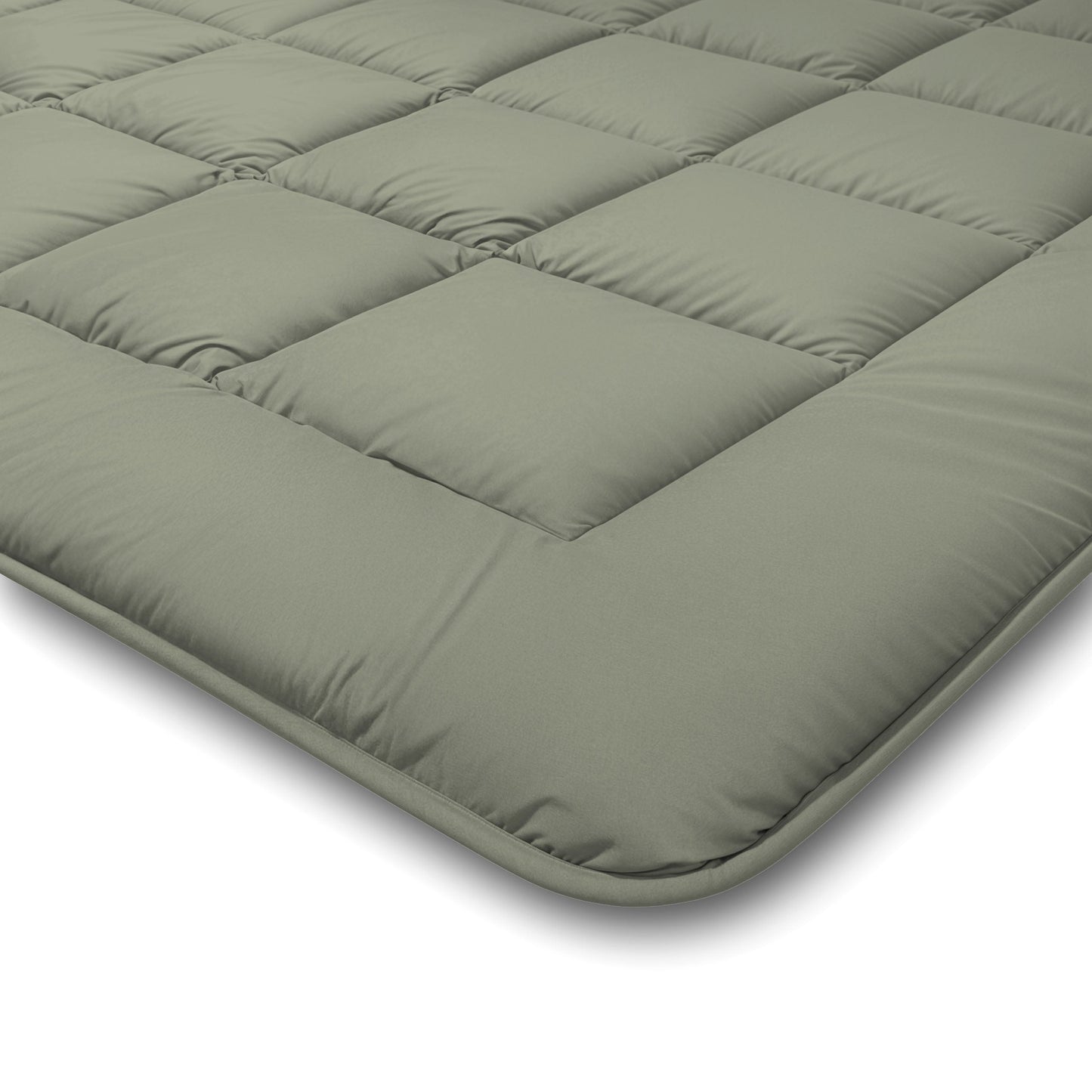 Couette Zelesta Comfort Duo - Vert Olive & Crème
