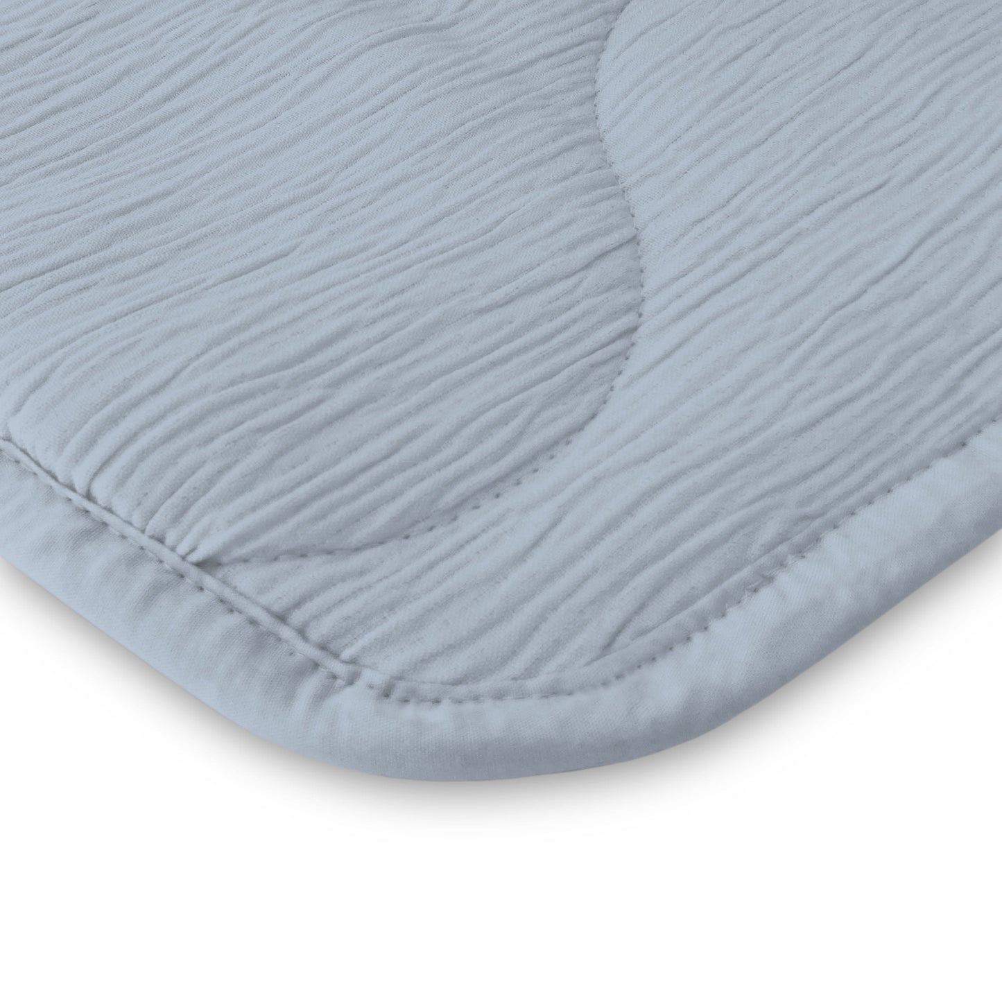 Couette d'été spéciale en mousseline Zelesta - Bleu glace clair