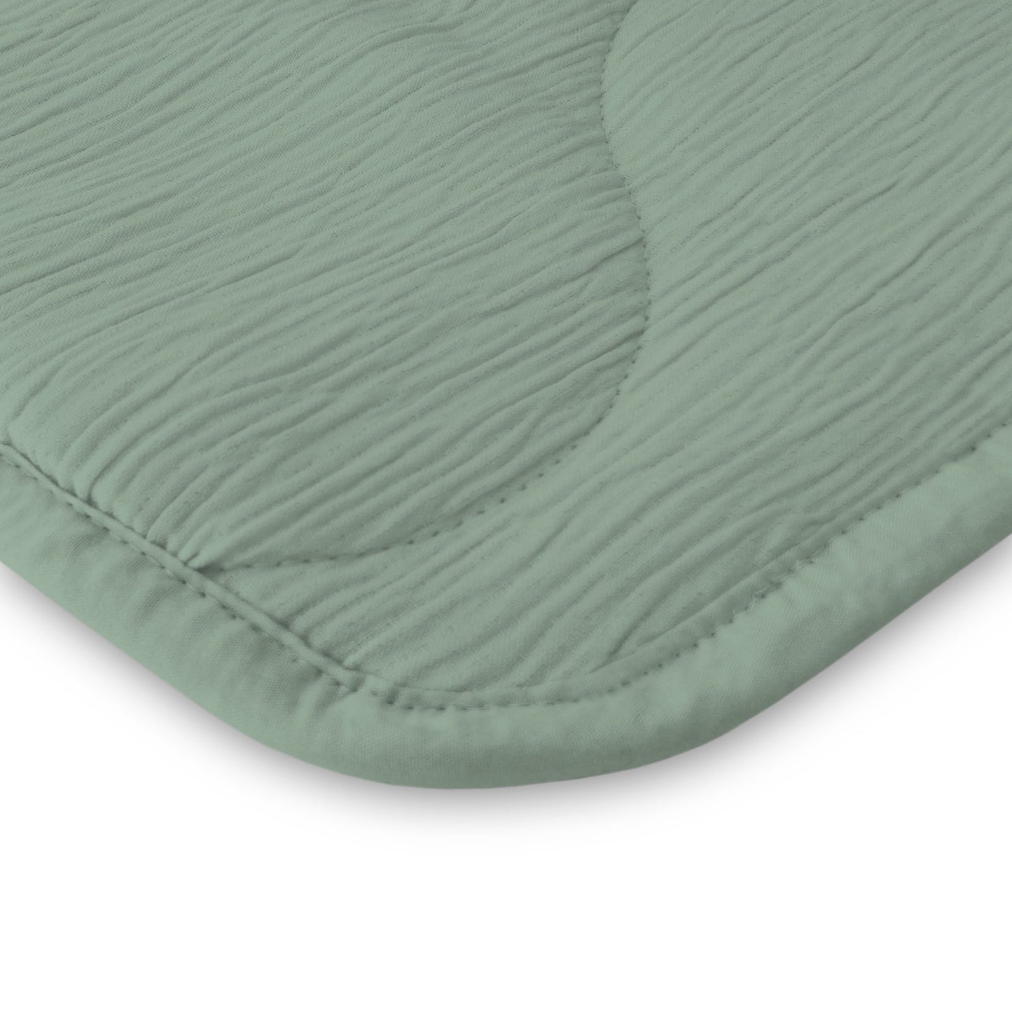 Couette d'été spéciale en mousseline Zelesta - Vert eucalyptus