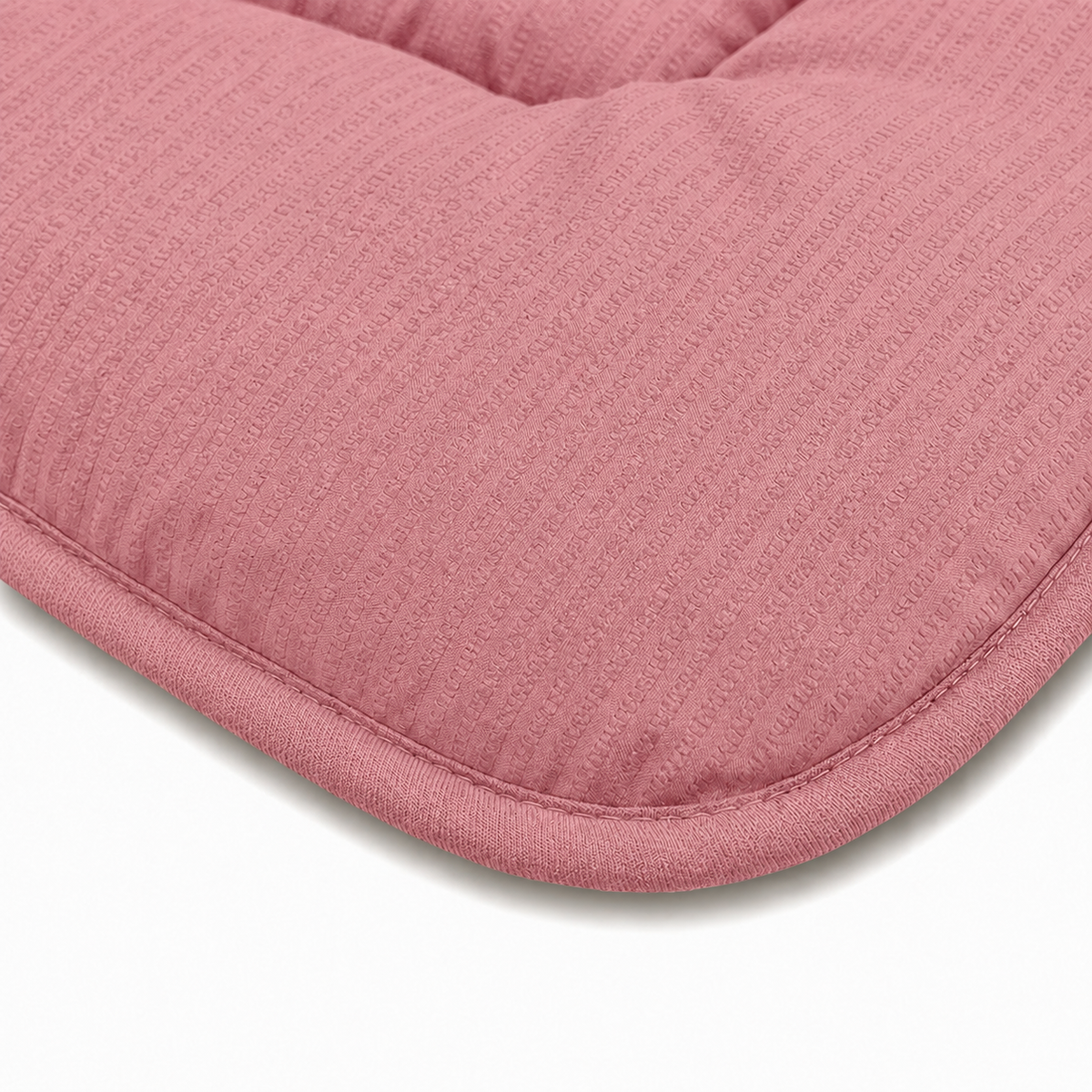 Zelesta Comfort Structure Seersucker Bettdecke - Rosa & Hellrosa