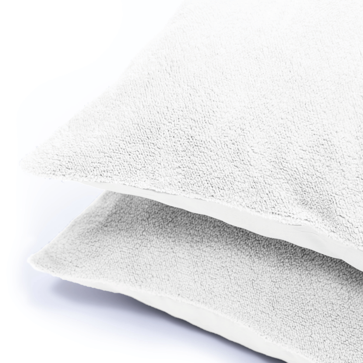 Ensemble de 2 taies d'oreiller Zelesta Teddy - Blanc