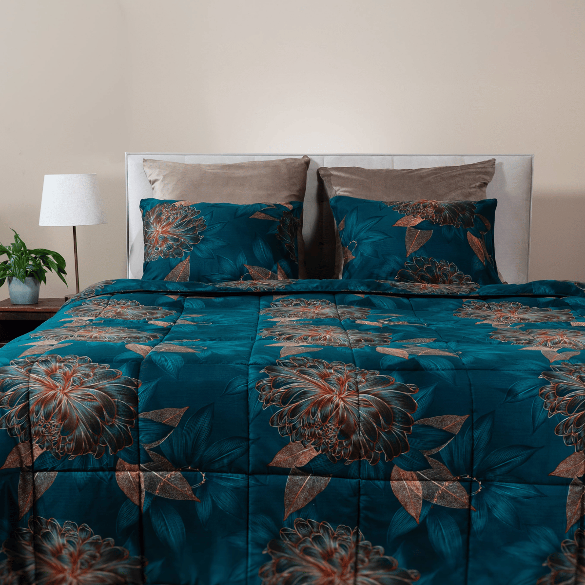 Couette d'été Zelesta Comfort Design - Fleurs Royales