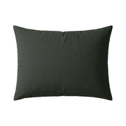 Ensemble de 2 taies d'oreiller en mousseline de coton Deluxe Zelesta - Vert