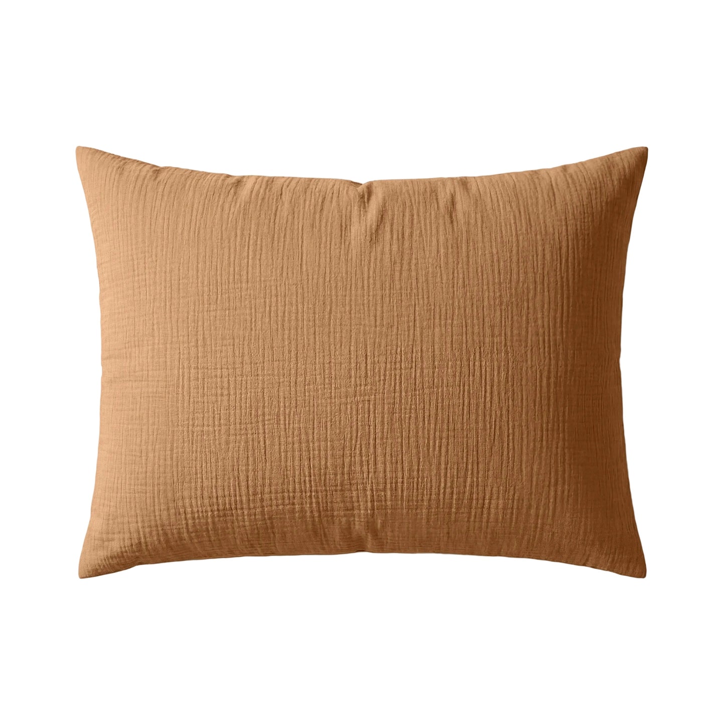 Ensemble de 2 taies d'oreiller en mousseline de coton Deluxe Zelesta - Terra