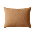 Ensemble de 2 taies d'oreiller en mousseline de coton Deluxe Zelesta - Terra