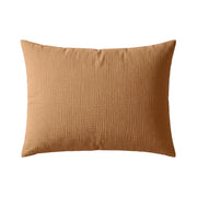 Ensemble de 2 taies d'oreiller en mousseline de coton Deluxe Zelesta - Terra