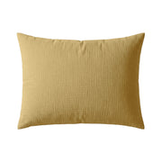 Ensemble de 2 taies d'oreiller en mousseline de coton Deluxe Zelesta - Ocre