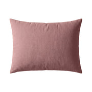 Ensemble de 2 taies d'oreiller en mousseline de coton Deluxe Zelesta - Rose poussiéreux
