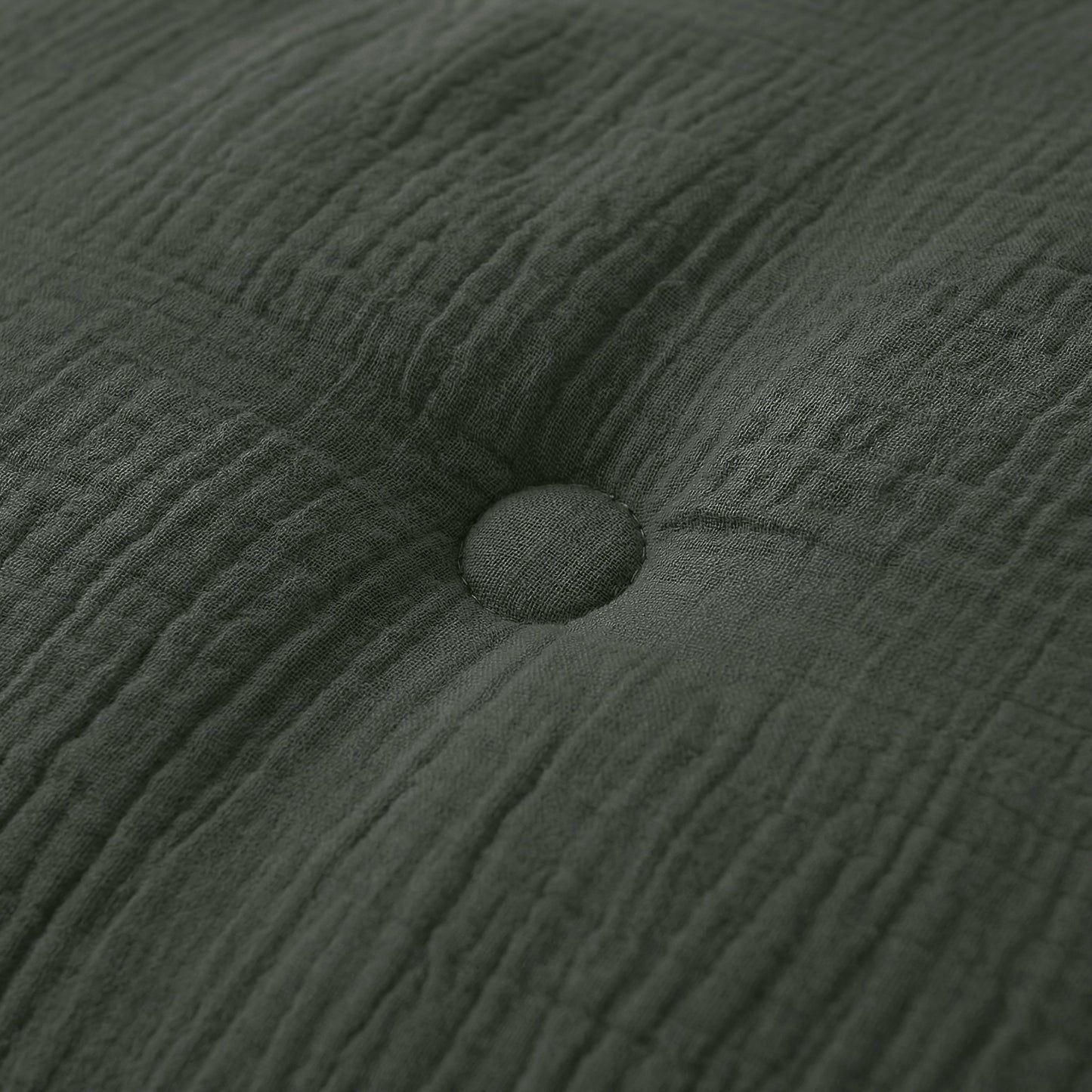 Couette en mousseline de coton Deluxe Zelesta - Vert