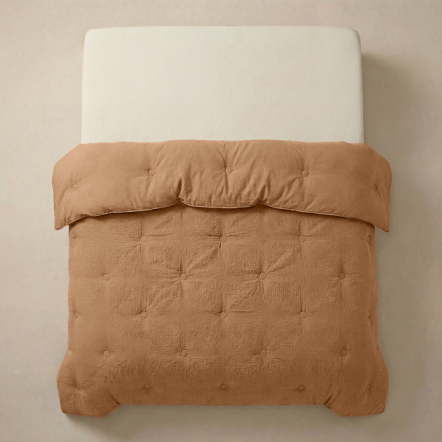 Couette en mousseline de coton Deluxe Zelesta - Terra