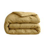 Couette en mousseline de coton Deluxe Zelesta - Ocre