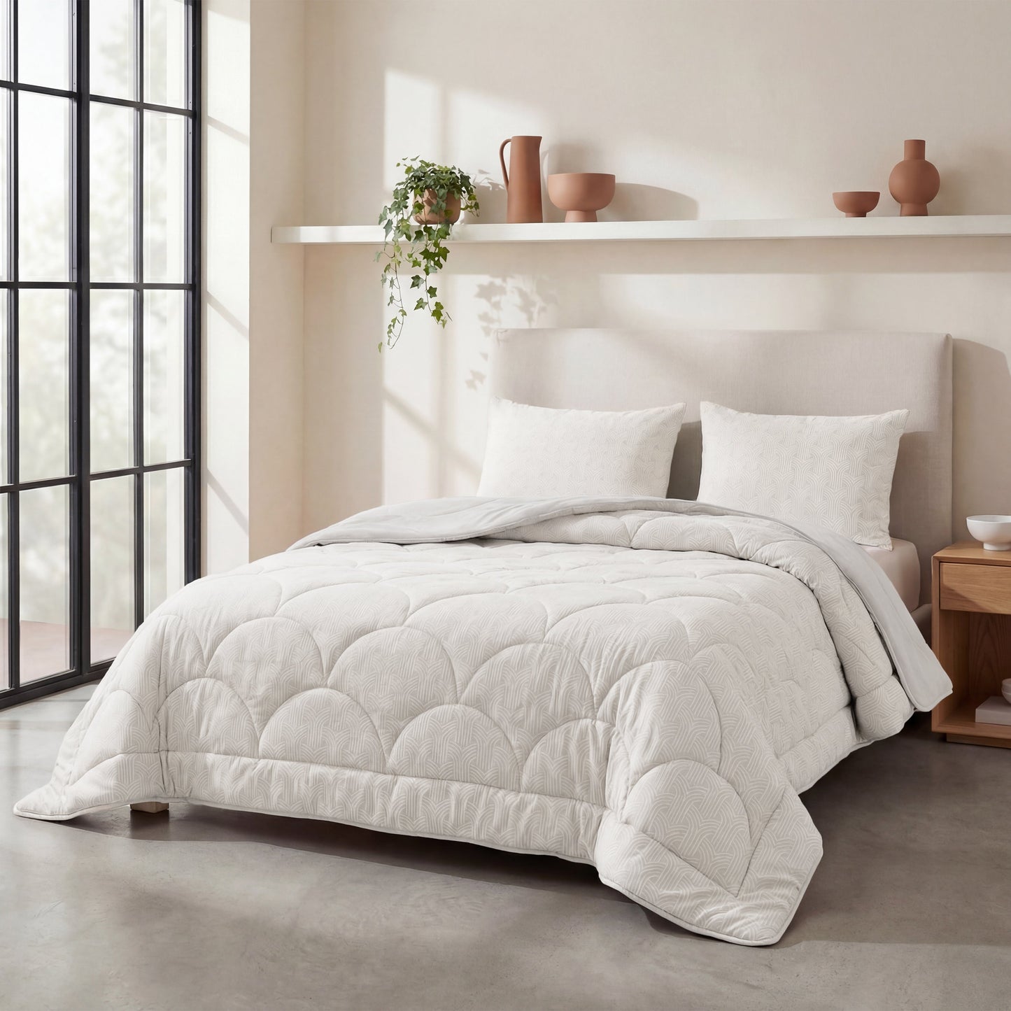 Couette Zelesta Special Flannel Luxe - Crème