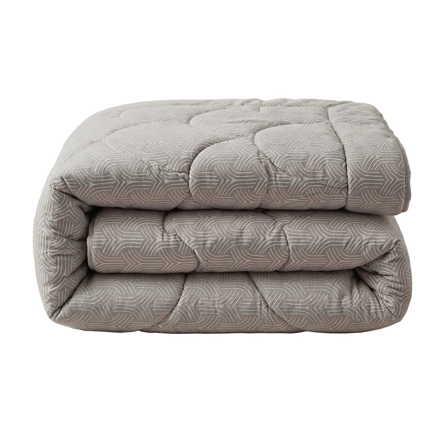Couette Zelesta Special Flannel Luxe - Taupe et Gris