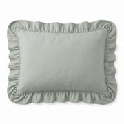 Zelesta Everyday Ruffles Pillowcase Set Of 2 - Sea Foam Green