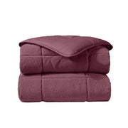 Zelesta Special Teddy Bettdecke - Bordeauxrot